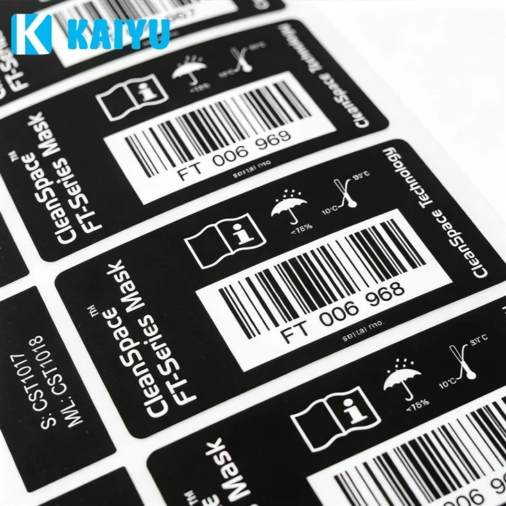 Waterproof Qr Code Stickers factory